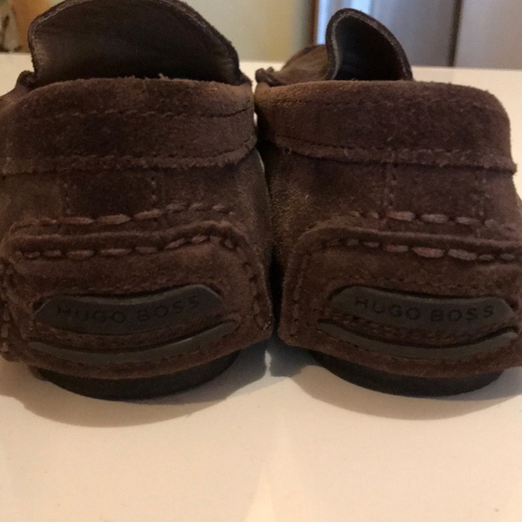 Hugo Boss brown suede loafers size 7 - Picture 5 of 5